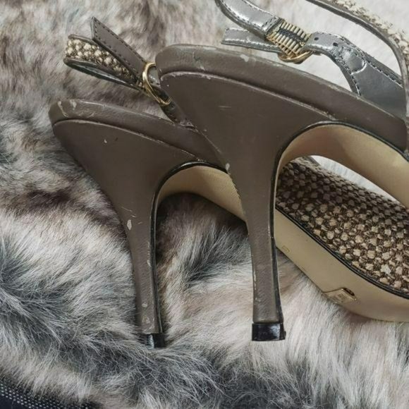 Ann Marino Slingback strapy heel retro shoes‎ - Picture 4 of 8